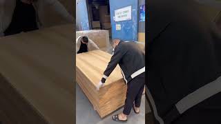 thermally modified poplar boards in customers factory [upl. by Nired956]