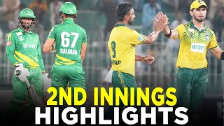 2nd Innings Highlights  Markhors vs Nurpur Lions  Match 8  Bahria Town Champions Cup 2024  M9A1K [upl. by Eyanaj156]