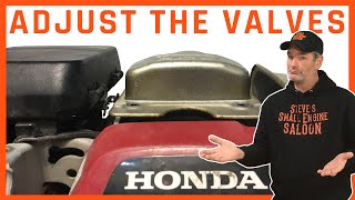 How To Adjust Or Set The Valves On A Honda GC Engine [upl. by Sleinad147]