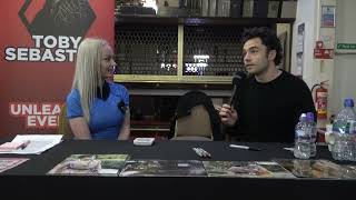 TOBY SEBASTIAN Game of Thrones Perfect Match and more UNLEASHED EVENTS INTERVIEW [upl. by Player]