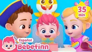 🥳 Las Mejores Canciones Infantiles para Nuestros Hijitos💕  Bebefinn en español [upl. by Ettezus]