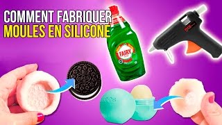 DIY MOULES EN SILICONE  comment fabriquer des MOULES EN SILICONE [upl. by Nwadahs]