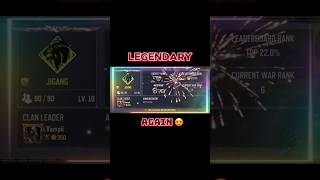 Legendary Clanx2  JiGang  CodM  codm callofdutymobile codmobile shorts [upl. by Schuler636]