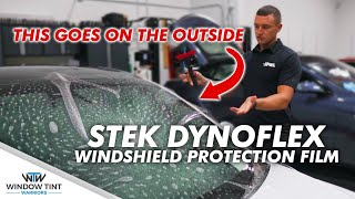 How to Install STEK DYNOflex Windshield Protection Film on a Tesla Model 3 [upl. by Constanta]