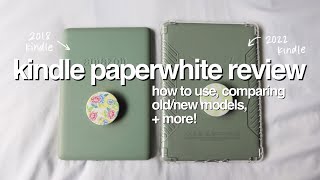 kindle paperwhite 2022 upgrade review  how it works  kindle unlimited [upl. by Luther]