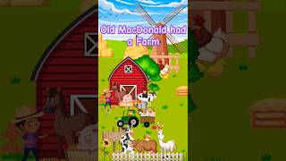 Old MacDonald had a Farm shorts nurseryrhymes oldmacdonaldhadafarm [upl. by Llekim]