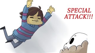 Frisks Special Attack  Undertale Comic Dub [upl. by Anatolio224]