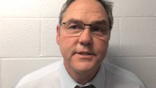 Althoff coach Greg Leib talks about his teams loss to Chaminade at Highland Shootout [upl. by Leunad]