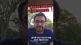 ösym sordu sorar dkab ihl ilahiyat [upl. by Adlemy945]