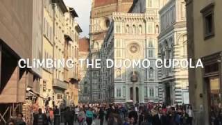 Climbing the Duomo in Florence [upl. by Burkley]