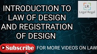 What is a design in IPR Introduction and how to register design under this Act with sections [upl. by Anial]