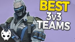 Overwatch TOP 5 Best Teams for 3v3 [upl. by Rehpinnej]