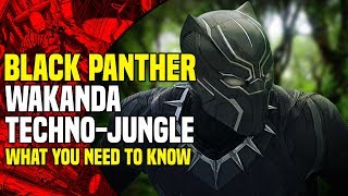 Black Panther TechnoOrganic Jungle Explained and Why Wakanda Is So Advanced [upl. by Valli]