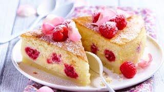 Recette  Gâteau magique aux framboises [upl. by Travax]