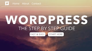How To Make a WordPress Website  In 24 Easy Steps [upl. by Ycnej]