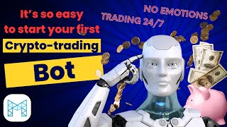 Its so easy to start with your first CryptoTrading Bot in all markets trading bitcoin 3commas [upl. by Atse]