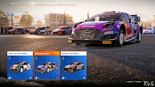 WRC Generations – The FIA WRC Official Game  All Cars  List PC UHD 4K60FPS [upl. by Keisling]