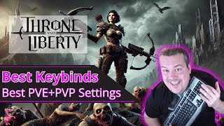 Throne and Liberty Best Keybinds and Settings for PVE and PVP [upl. by Hpeosj312]