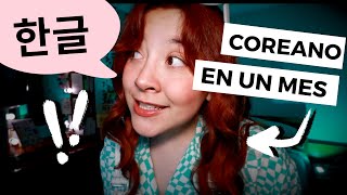 APRENDIENDO COREANO EN 30 DÍAS [upl. by Sllew180]