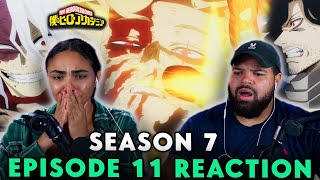 BAKUGO GAVE HIS ALL  My Hero Academia Season 7 Episode 11 Reaction [upl. by Kroy639]