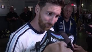 Messi deja la selección argentina [upl. by Lull]