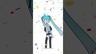 oo ee oo my version NOT COPIED animation miku hatsunemiku [upl. by Aia]