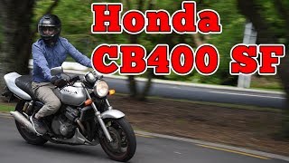 1993 Honda CB400 Super Four Regular Car Reviews [upl. by Iaoh]