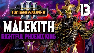 The One True Phoenix King  Malekith 13 Finale  SFO Grimhammer 3  Total War Warhammer 3 [upl. by Ahens]