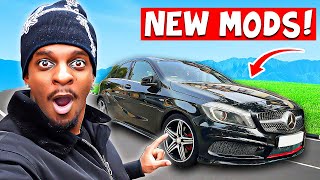 INSANE NEW MODS TO MY MERCEDES A CLASS A250 AMG [upl. by Calvina311]