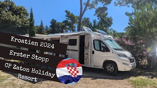 Kroatien Urlaub 2024  ZatonNin  Camping Zaton Holiday Resort  Teil 2 [upl. by Adnah956]