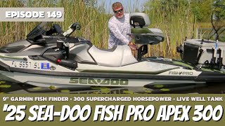 2025 SeaDoo Fish Pro Apex 300 Review The Watercraft Journal Ep 149 [upl. by Epolulot475]