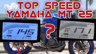 TOP SPEED MT25 2023 MALAYSIA [upl. by Auqeenwahs]