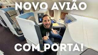 COMO É VOAR a PARIS de SP NA NOVA EXECUTIVA DA KLM BOEING 777300 com porta  Estevam Pelo Mundo [upl. by Maynard]