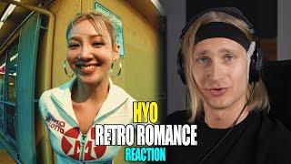 HYO Retro Romance  reaction  Проф звукорежиссер смотрит [upl. by Eirrotal]