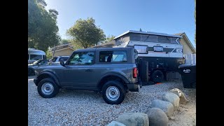 2022 Ford Bronco Base  new owner impressions [upl. by Ynaiffit]