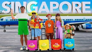 Vlog Family Adventure in Singapore [upl. by Aihsatsan]