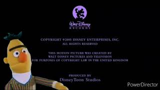 Bert looking at Poohs Heffalump Movie 2005 End Credits [upl. by Middendorf468]