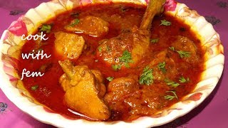 Indian Chicken Curry  Simple Chicken Curry For Bachelors and Beginners  With English Subtitles [upl. by Morvin]