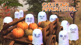 IM THE ONLY ONE Left in this Creepy EMPTY Server Ghost Town Pumpkin Festival [upl. by Eugenie]