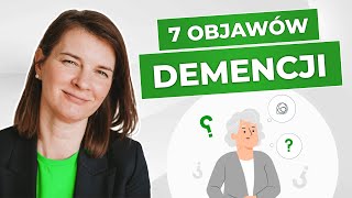 Główne objawy demencji  Małgorzata Kospin [upl. by Nimajnab]