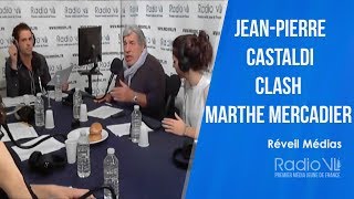 JeanPierre Castaldi clash Marthe Mercardier sur Radio VL [upl. by Lesslie]