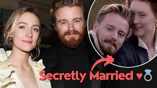 Saoirse Ronan Marries Jack Lowden in secret ceremony in Scotland [upl. by Nilknarf817]