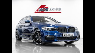 201868 BMW 530D Touring 30TD M Sport Auto 265PS [upl. by Piefer164]