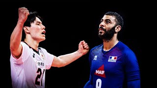 Ran Takahashi VS Earvin NGapeth  Crazy Volleyball Battle [upl. by Nived]