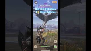 Monster Hunter Now Light Bowgun Nifl Mist G105 Solo 8 Star Silver Rathalos [upl. by Auhoj]