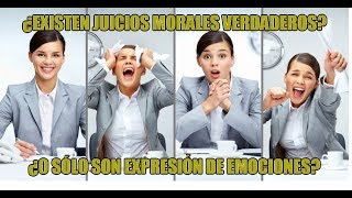 La teoría emotivista de los juicios morales [upl. by Yecart]