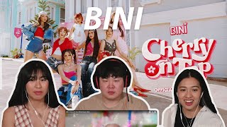 BINI  Cherry On Top Official Music Video  Reaction PPOP QUEENS ARE BACKKKKK [upl. by Atikal]