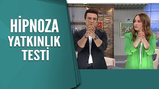 Canlı yayında Hipnoza yatkınlık testi [upl. by Ezzo381]