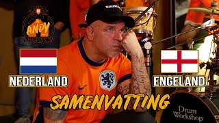 Nederland  Engeland I LIVE Bij Andy Thuis op de Bank Samenvatting [upl. by Aisyram]