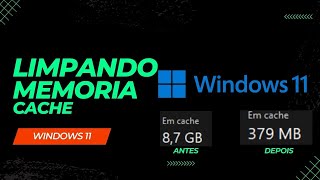 Como Limpar o Cache da Memoria RAM no Windows 1110 [upl. by Egwin]